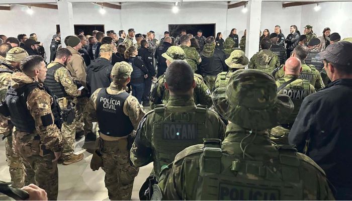 PCPR cumpre 63 mandados contra grupo investigado por caça ilegal e tráfico de armas
